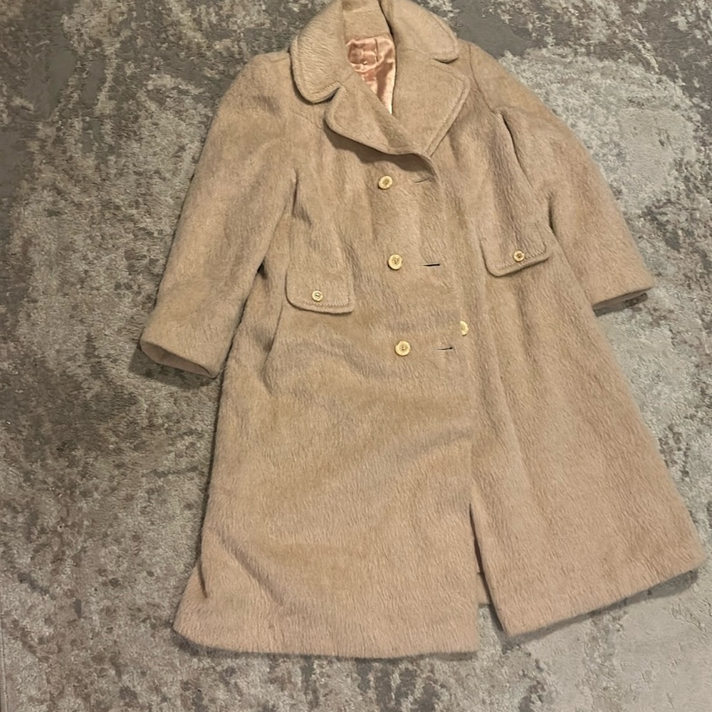 Mohair Peacoat